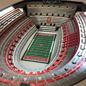 lot 45 image: YouTheFan NCAA 25-Layer StadiumView Lighted End Table - BRAND NEW - RETAIL PRICE $599