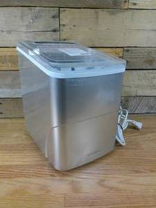 lot 31 image: Insignia - Portable Ice Maker with Auto Shut-Off - Silver-NS-IMP26SLO-Some Marks