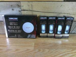 lot 11 image: Kirkland Signature Golf Balls, 2-dozen White