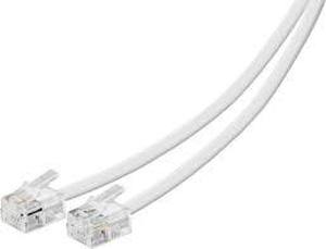 lot 64 image: Insignia- 100 Landline Phone Cord - White