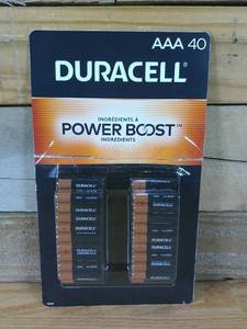 lot 90 image: Duracell CopperTop AAA Alkaline Batteries - 40 Count
