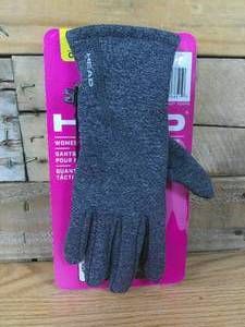 lot 98 image: HEAD Womens Touchscreen Running Gloves-Small-Gray