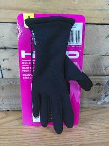 lot 99 image: HEAD Womens Touchscreen Running Gloves-Small-Black
