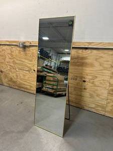 lot 52 image: Full Length Mirror- Gold