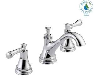 lot 26 image: DELTA Silverton 8 in. Widespread 2-Handle Bathroom Faucet in Chrome