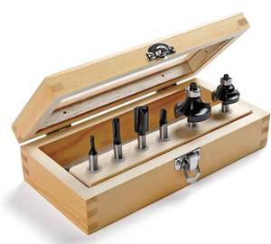 lot 56 image: IRWIN TOOLS 1901047 Marples Basic Router Bit Set (6 Piece)