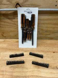 lot 65 image: 7 Piece Ball End Driver Set 764-38 with 4 Various Bit Sets