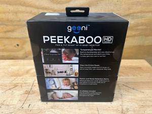 lot 45 image: GEENI PEEKABOO Pan & Tilt Smart WI-FI Baby Monitor