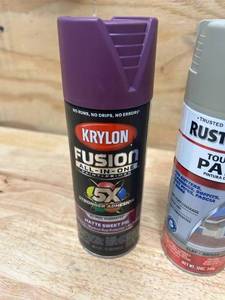 lot 96 image: Lot of 5 Cans of Spray Paint