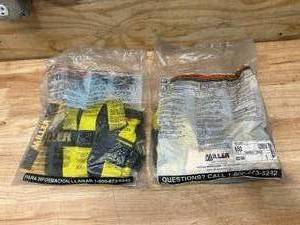 lot 68 image: MILLER Lot of 2- 650 Full Body Harnesses- Size Universal