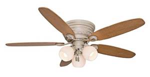 lot 124 image: CASABLANCA Caledonia 54 in. Indoor Burnished Cream Ceiling Fan