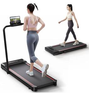 lot 129 image: Sperax Treadmill-Walking Pad-Under Desk Treadmill-2 in 1 Folding Treadmill-Treadmills for Home-Black Red