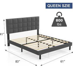 lot 133 image: MOLBY Queen Bed Frame
