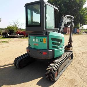 lot 1 image: 2014 IHI Model 35V4 Mini Tracked Excavator