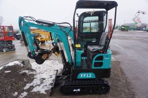 lot 8 image: 2023 FF Industrial Model FF12 Mini Tracked Excavator