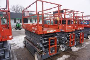 lot 17 image: 2008 Sky Jack SJ III 3226 Scissors Lift