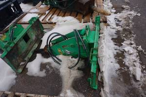 lot 25 image: Okada America Universal Mount Bobcat Skid Loader Skid Steer Hydraulic Jack Hammer Attachment