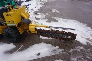 lot 12 image: 1995 Vermeer Model LM42 Walk Behind Cable Plow Trencher