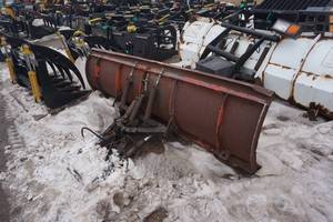 lot 37 image: 8 Truck Mount Snow Plow