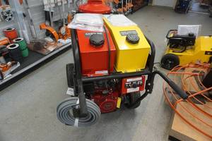 lot 33 image: Brand New North Star Hot Water Dual Fuel Pressure Washer