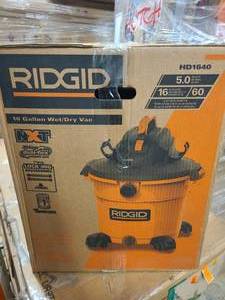 Rigid 16 Gallon WetDry Vac HD1640