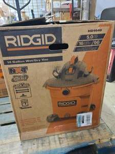 Rigid 16 Gallon WetDry Vac HD1640