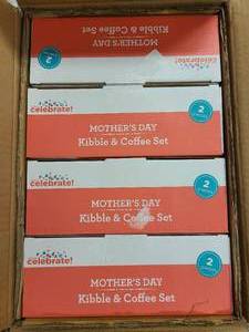 4 x Pack of Mothers Day Fur baby Kibble and Coffee Sets