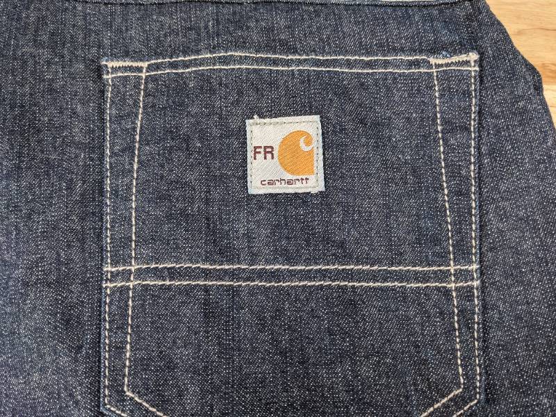 lot 66B image: 2 Pairs of New Carhartt Flame Resistant Jeans Size 56x34  J