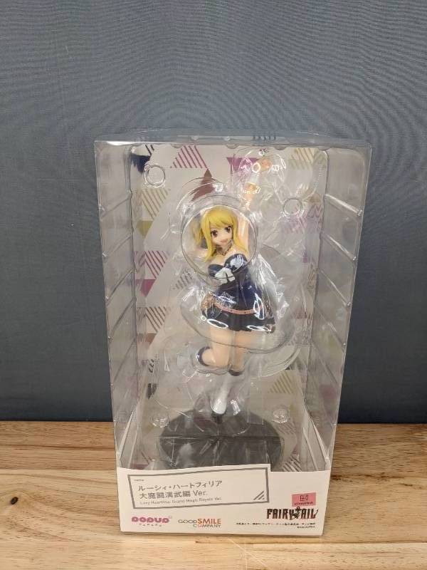 lot 41 image: New Figurines - Fairy Tail Lucy Heartfilia (Grand Magic Royale Version) and Sega Hana Uzaki Super Premium Uzake-chan Wants to Hang Out (Grinning face version) F