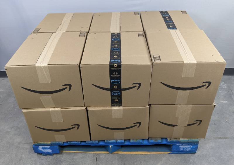 lot 3A image: WOW 12 Amazon Mystery Boxes Q