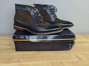 lot 60 image: LA Micano Mens Size 12 Shoes - NavyOlive   K