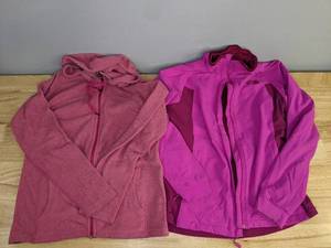 lot 63 image: (2) The North Face Womens Size Medium Zip-Up K