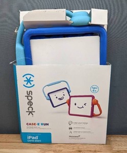 lot 61 image: Brand New Speck Case-E Run Case for iPad (10.2) 9th8th7th Gen - Charge BlueBrave Blue Y