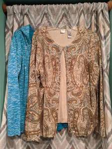 lot 404 image: OSO Casuals Hooded Top Emma James Sweater Womens Size XL P