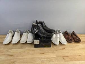 lot 73 image: (5) Pairs of Mens Dress Shoes - Sizes 7-9.5 K