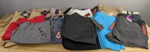 lot 108 image: NEW Lot of 17 Pair of Womens Shorts Size 18 by Ava & Viv, Ashley, Merona, Mossimo, and More  K
