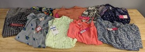 lot 122 image: NEW Assortment of Womens Tops Sizes XL-XXL by Merona, Xhiliration and More  K