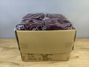 lot 44B image: Brand New Case of 144 Advantage Series Ltd. Maroon Beanies OSFM A
