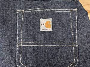 lot 32A image: 2 Pairs of New Carhartt Flame Resistant Jeans Size 56x34 J
