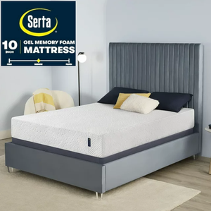 lot 3 image: Serta EZ Tote 10 Cooling Gel Memory Foam Queen Mattress - MSRP $419.00 - No Reserve