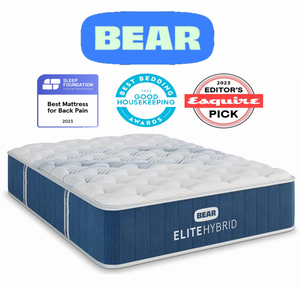 lot 6 image: Brand New Bear Elite Hybrid Luxury Cooling King Mattress - MSRP $2799.99 - No Reserve