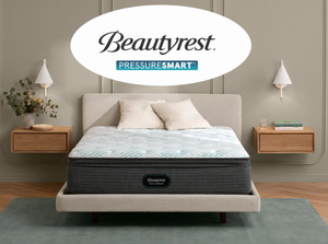 lot 7 image: Beautyrest PressureSmart 2.0 Plush Pillow Top King Mattress - MSRP $2099.99 - No Reserve