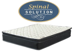 lot 16 image: Spinal Solutions Venice 8 Plush Queen Mattress - MSRP $500.00 - No Reserve