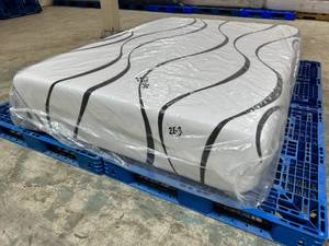 lot 3 image: Sound Sleep 14 Firm Memory Foam Queen Mattress with Removable Cover - MSRP $1299.99 - No Reserve