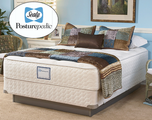 lot 4 image: Sealy Posturepedic Signature Series Cushion Firm California King Mattress - MSRP $1599.99 - No Reserve