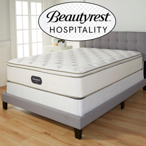 lot 6 image: Beautyrest Recharge Hospitality Collection Luxury Pillow Top King Mattress - MSRP $2899.00 - No Reserve
