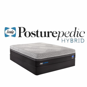 lot 13 image: Sealy Posturepedic Hybrid Performance Plush Queen Mattress - MSRP $1999.00 - No Reserves