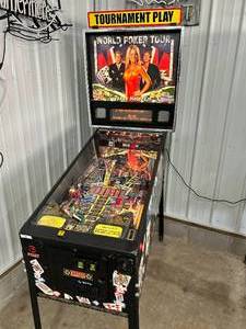 lot 16 image: World Poker Tour Pinball Machine by Stern