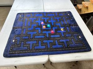 lot 94 image: 39 x 47 Pacman Soft Plush Indoor Mat
