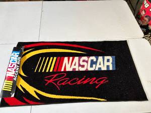 lot 104 image: NASCAR Racing Accent Rug - Original Unused Condition